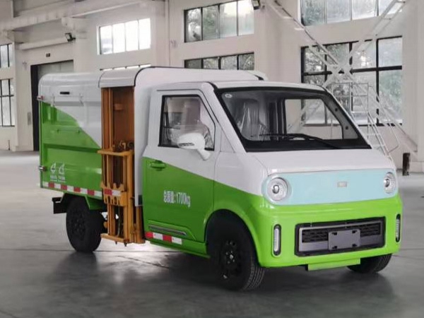 小型掛桶純電動自裝卸式垃圾車 小型掛桶純電動自裝卸式垃圾車