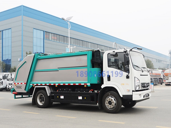 8方純電動(dòng)壓縮式垃圾車
