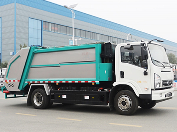 8方純電動(dòng)壓縮式垃圾車